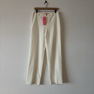 NWT Lilly Pulitzer Malorie High Rise Pants Stretch Career Office Sz 10